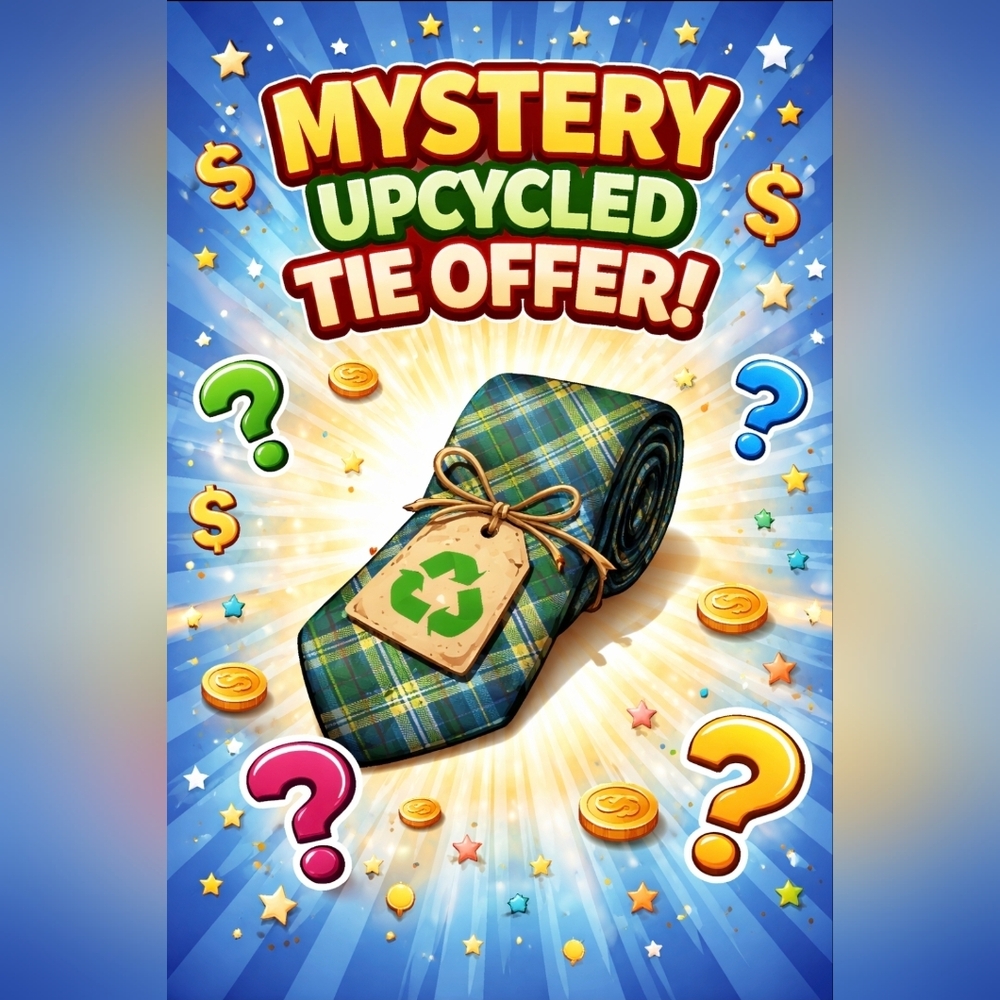 Upcycled Mystery NeckTie OFFER!!